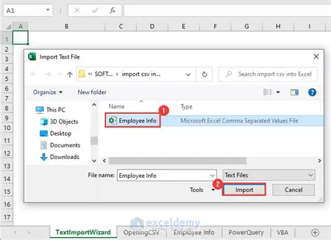Importing Data from Various File Formats