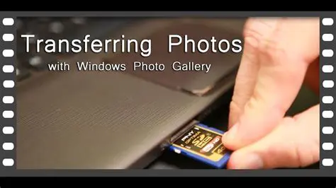 Importing Digital Photos to Your PC