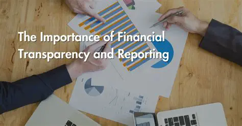Improve financial reporting transparency