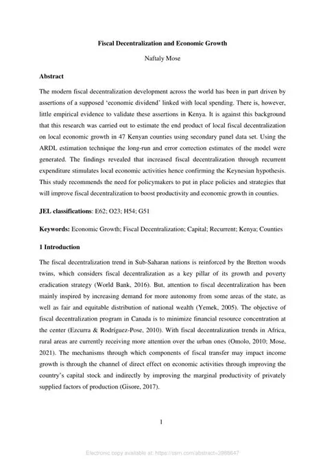 Improve fiscal decentralization