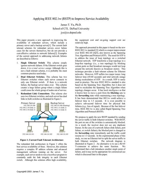 Improve Service Availability