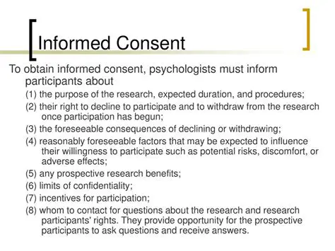 Improve the information provided to prospective participants