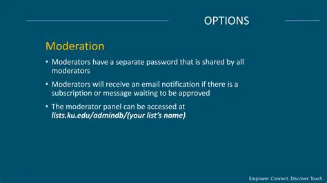 Improved Mailing List Administration