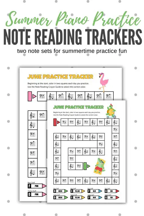 Improved note reading skills