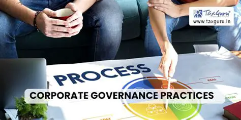Improving corporate governance practices