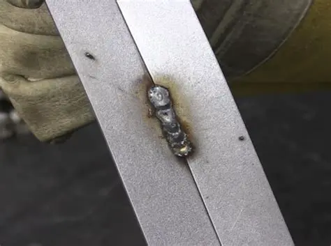 Inadequate welding procedure