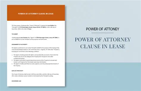 Inclusion of a Power of Attorney Clause in Credit Agreements