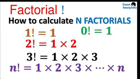 Incorrect calculation of factorials