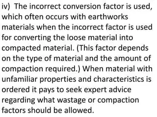Incorrect conversion factor