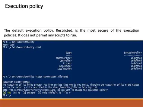 Incorrect Default Execution Policy on Windows