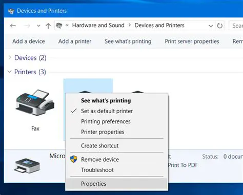 Incorrect printer settings