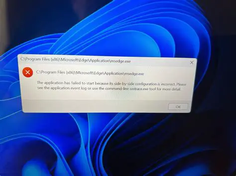 Incorrect settings configuration