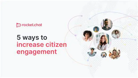 Increase citizen engagement