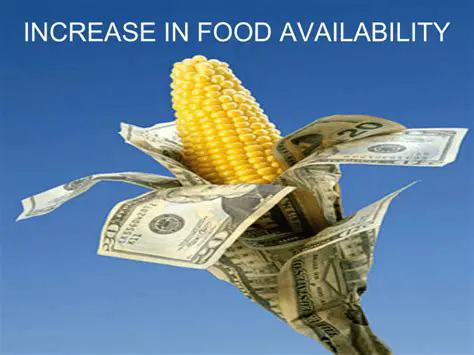 Increase food availability