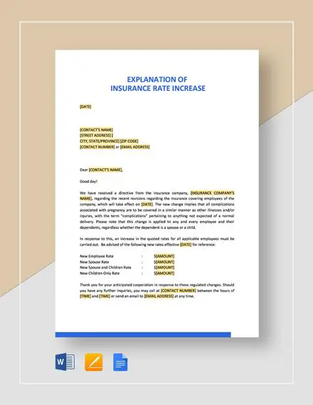 Increase insurance coverage