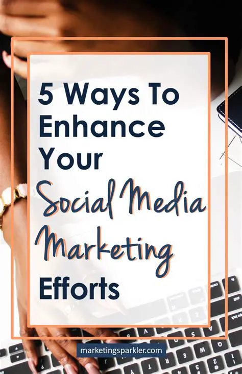 Increase social media marketing efforts