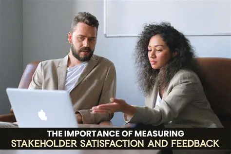 Increased stakeholder satisfaction