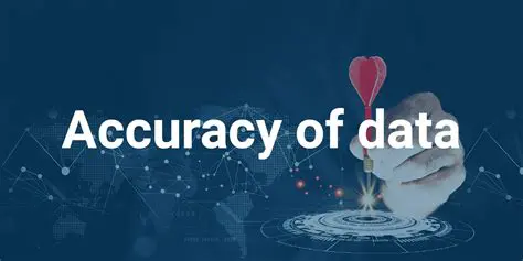Increasing the accuracy of data