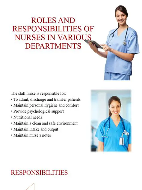 Increasing the clarity of the role and responsibilities of nurses