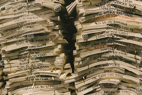 Incredible pile of scripts