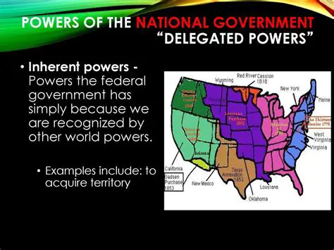 Indicates which level of government holds delegated powers