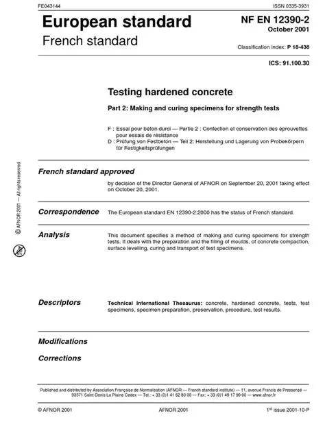 Indonesian National Standard for Concrete