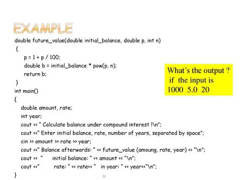 Initial Balance Calculation