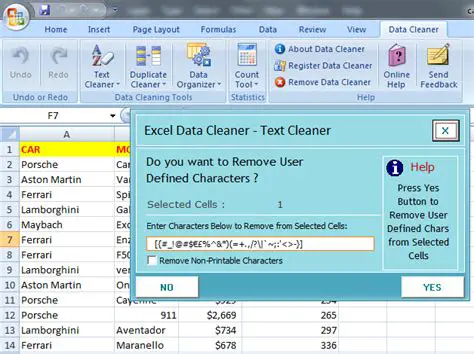 Install Excel Data Cleaner