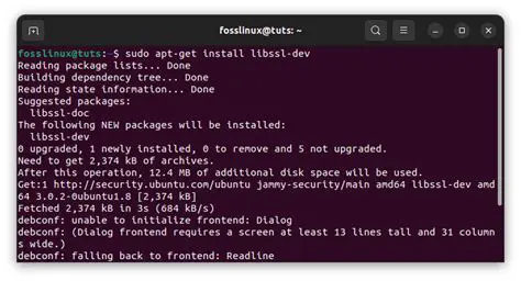 Install Missing Dependency
