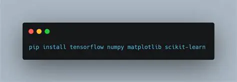 Install the required libraries