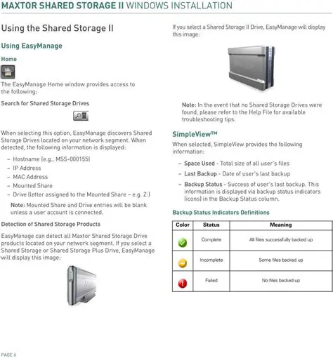 Installing Maxtor Quick Start