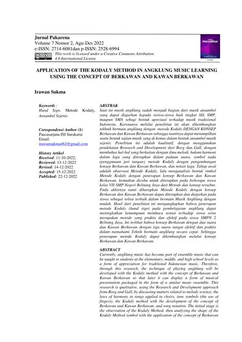 Integrate angklung music learning into the curriculum