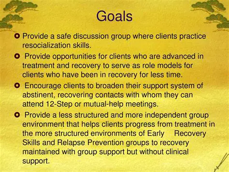 Intensive socialization program