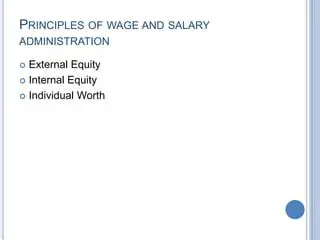 internal salary and wage supervision