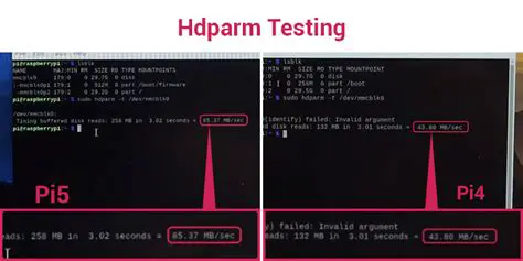 Interpreting hdparm Results
