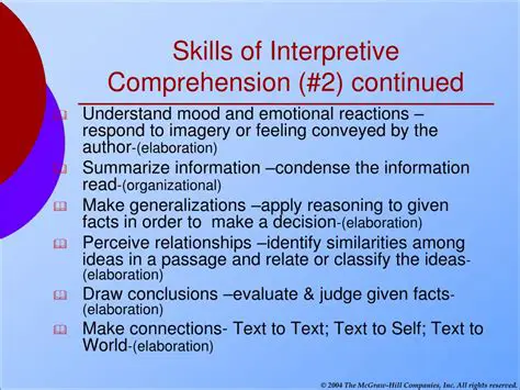 Interpretive Comprehension