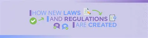 Introduce new laws and regulations