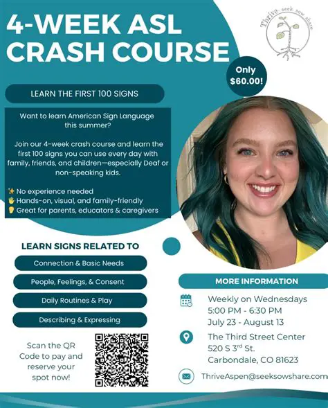 Introduction to ASL Crash Course
