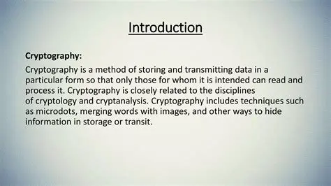 Introduction to Cryptography and Cryptanalysis