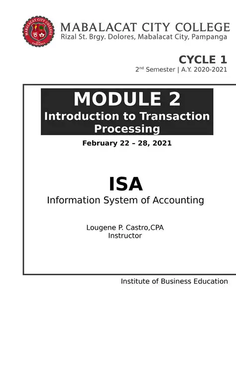 Introduction to ISA NL Module