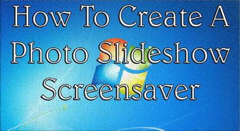 Introduction to Photo Slideshow Screensaver