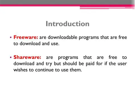 Introduction to Shareware Development