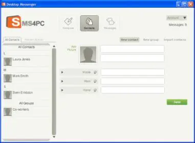 Introduction to SMS4PC Desktop Messenger