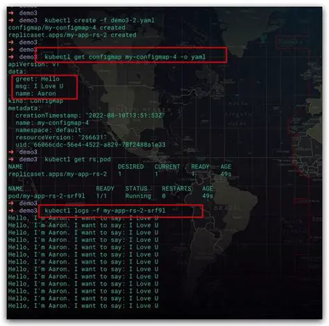 Invalid ConfigMap specification