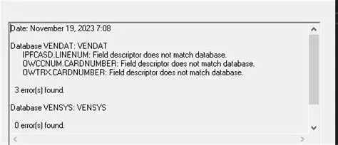 Invalid database unique name