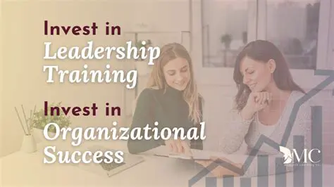 Invest in leadership training