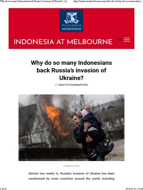 Ipseirusiasi in Ukraine and Indonesia: A Comparative Analysis