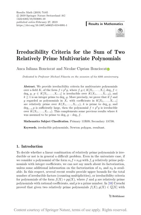 Irreducibility and Prime Elements