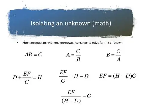 Isolating the Unknown Value z