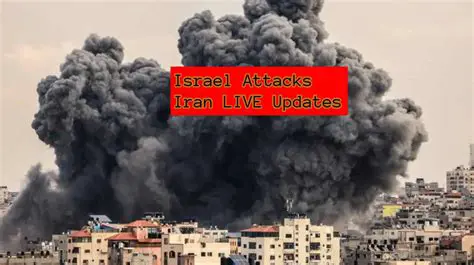 Breaking News: Israel Strikes Iran Amid Rising Tensions – Live Updates